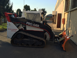schneeschild für minibagger oder gabelstapler 200 cm mittelschwere ausführung mod ln 200 m
