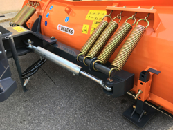 schneeschild für minibagger oder gabelstapler 200 cm mittelschwere ausführung mod ln 200 m