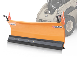 schneeschild für minibagger oder gabelstapler 220 cm mittelschwere ausführung mod ln 220 m