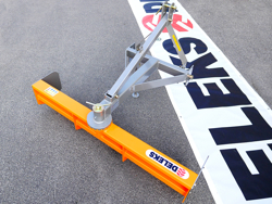 grondschuif frontschuif nivelleerblad 130cm voor tractoren mod dl 130