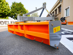 grondschuif frontschuif nivelleerblad 150cm voor tractoren mod dl 150