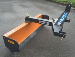grondschuif dozerblad nivelleerblad 200 cm breed voor tractoren mod ddl 200