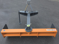grondschuif dozerblad nivelleerblad 200 cm breed voor tractoren mod ddl 200