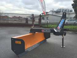 grondschuif dozerblad nivelleerblad 200 cm breed voor tractoren mod ddl 200