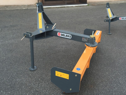 grondschuif dozerblad nivelleerblad 200 cm breed voor tractoren mod ddl 200