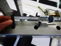 gatenbalk trekbok met 5 gaten