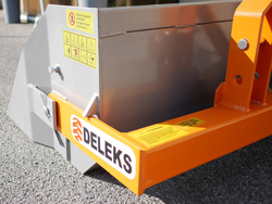 mechanische grondbak kiepbak schepbak achterbak 200 cm breed zware uitvoering mod prm 200 h