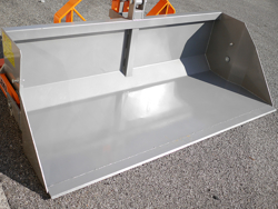 mechanische grondbak kiepbak schepbak achterbak 200 cm breed zware uitvoering mod prm 200 h