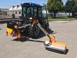 hydraulische armmaaier klepelmaaier met verlengarm voor tractoren mod airone 80