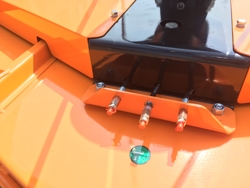 sikkelmaaier cirkelmaaier met 3 horizontale messen voor tractoren 180cm mod. dm 180