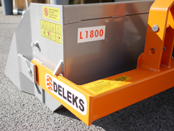 hydraulische grondbak kiepbak 180 cm breed zware uitvoering mod pri 180 h