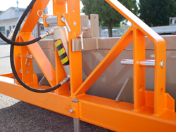 hydraulische grondbak kiepbak 200 cm breed zware uitvoering mod pri 200 h