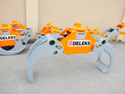 houtgrijper houtklem grijper voor kranen en minigraafmachines van 1 8 tot 3 5t mod dk 11 c