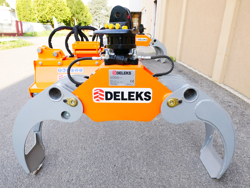 houtgrijper houtklem grijper met rotator voor kranen en minigravers van 1 8 tot 3 5t mod dk 11c gr 30f