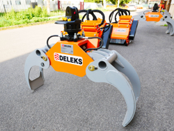 houtgrijper houtklem grijper met rotator voor kranen en minigravers van 1 8 tot 3 5t mod dk 11c gr 30f