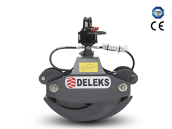 houtgrijper houtklem grijper met rotator voor kranen en minigraafmachines van 1 5 tot 2 5t mod dk 10 gr 10