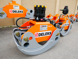 houtgrijper houtklem grijper met rotator voor kranen en minigravers van 4 0 tot 8 0t mod dk 16 gr 55ff