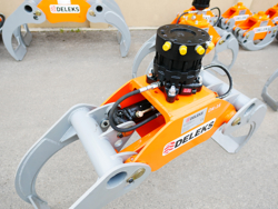 houtgrijper houtklem grijper met rotator voor kranen en minigravers van 4 0 tot 8 0t mod dk 16 gr 55ff