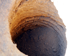 grondboor met hydraulisch systeem voor tractoren mod. l 50h