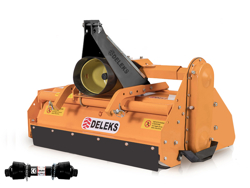 grondfrees voor het hakken en mengen van het strooisel van pluimveebedrijven en koeienstallen pavo 120