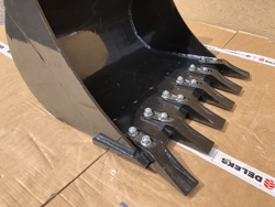 graafbak voor minigraafmachine dieplepel voor graafmachine bhb 600