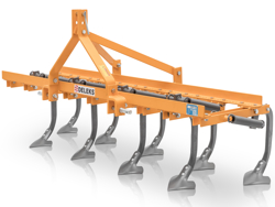 cultivator met 9 vleugelscharen ganzenvoeten 215 cm breed mod. de 215 9 v