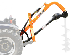 grondboor met hydraulisch systeem voor tractoren mod. l 50h