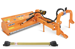 verstek klepelmaaier zware uitvoering voor tractoren met 70 110 pk mod. alce 180