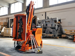 hydraulische armmaaier klepelmaaier met verlengarm voor tractoren mod airone 80