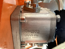 hydraulische armmaaier klepelmaaier met verlengarm voor tractoren mod airone 80