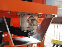 hydraulische armmaaier klepelmaaier met verlengarm voor tractoren mod airone 100