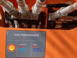 hydraulische armmaaier klepelmaaier met verlengarm voor tractoren mod airone 60