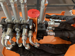 hydraulische arm met maaibalk 130cm mod. airone 130 tr