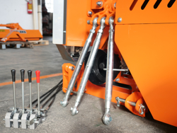 hydraulische arm met maaibalk 130cm mod. airone 130 tr