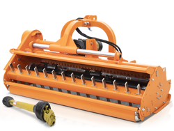 hydraulisch verschuifbare klepelmaaier met hamerklepels zware uitvoering model toro 200