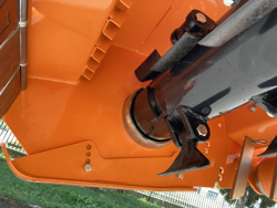 hydraulisch verschuifbare klepelmaaier met hamerklepels zware uitvoering model toro 220