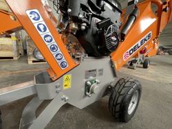 benzine hakselaar met b&s motor mod. dk 500 bs