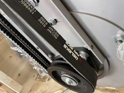 benzine hakselaar met b&s motor mod. dk 500 bs