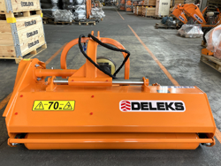 klepelmaaier met hydraulische zijdelingse verschuiving voor middelgrote tractoren