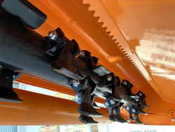 klepelmaaier met hydraulische zijdelingse verschuiving voor middelgrote tractoren