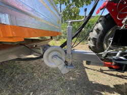 driezijdige kipper kiepaanhanger kiepwagen voor tractoren mod rm 14 t3