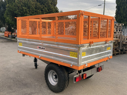 driezijdige kipper kiepaanhanger voor tractoren mod rm 14t3s