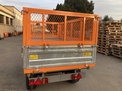 driezijdige kipper kiepaanhanger voor tractoren mod rm 14t3s