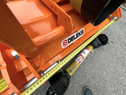 grondfrees met kruimelrol voor tractor mod dfu 120