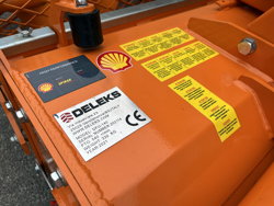 grondfrees met kruimelrol voor tractor mod dfu 140