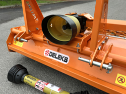 grondfrees met kruimelrol voor tractor mod dfu 140