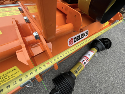 grondfrees met kruimelrol voor tractor mod dfu 160