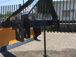 grondschuif dozerblad nivelleerblad 200 cm voor tractoren mod dl 200