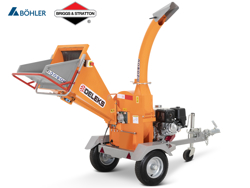 benzine hakselaar versnipperaar met briggs & stratton motor mod. dk 900 bs