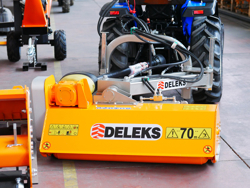 zijwaarts verschuifbare hellingmaaier model volpe 100